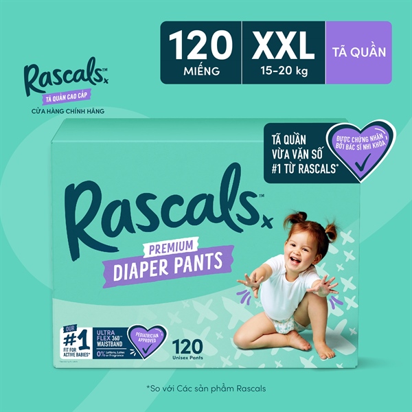 Rascals Premium Training Pants · Size XXL · 3 × 40 pcs